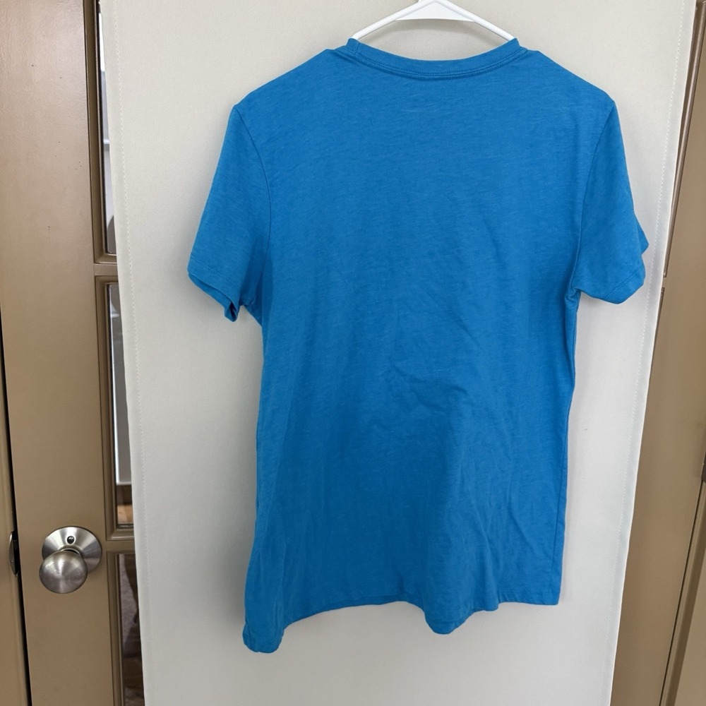 Kimes Ranch Womens XL Blue Logo Crewneck Short Sleeve Tee T-Shirt Western - Picture 4 of 7
